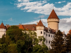 Konopiště 10 km od penzionu Čtyřkoly