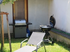 gril na zahradě U Čerta